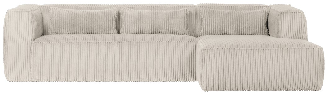 Divano 'Bean' 4 posti - Grigio chiaro/Manchester