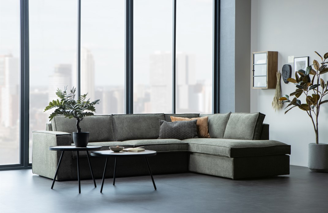 Divano 'Freddie' 4 posti - Verde