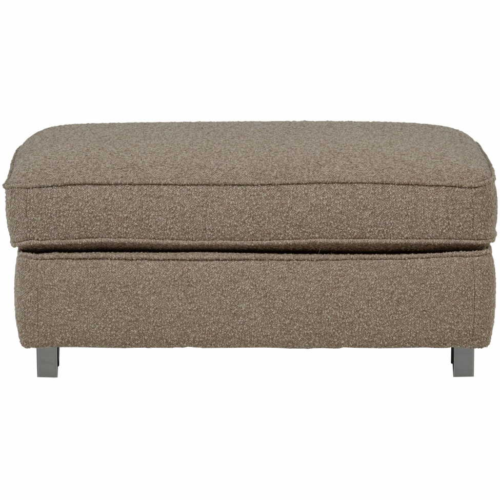 Poggiapiedi 'Lazy' - Grigio bouclé