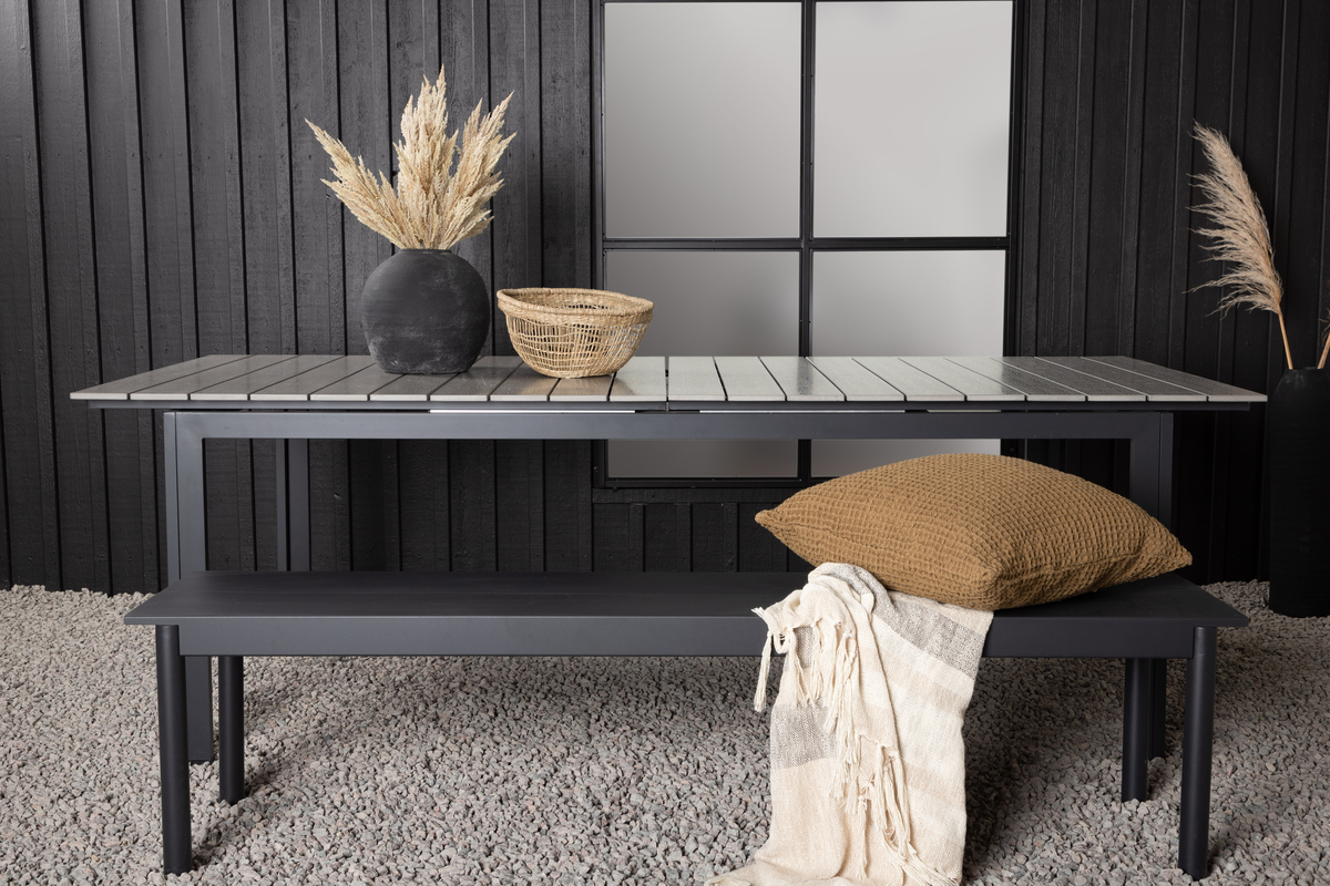 Tavolo da pranzo 'Laxsjö' 229x100cm - Nero