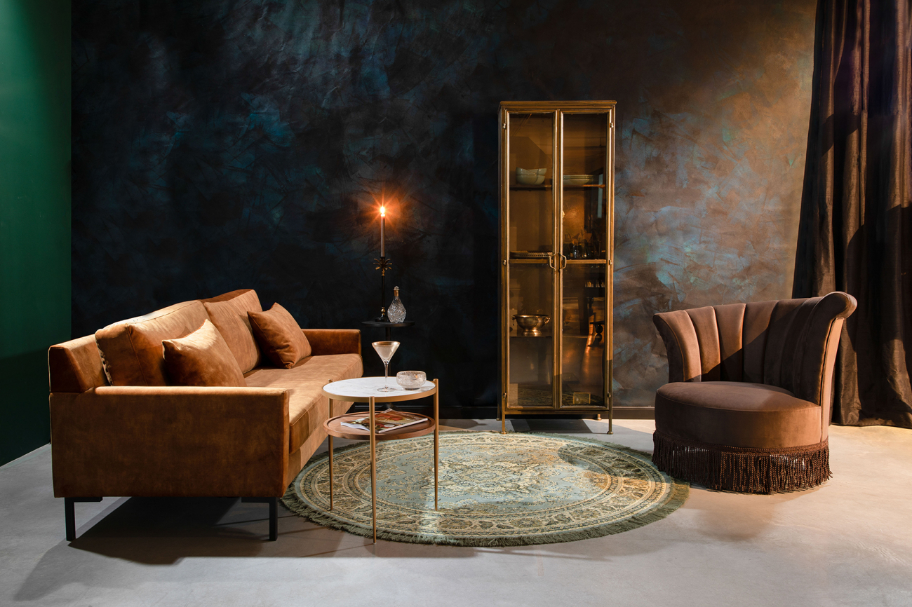 Armadio 'Gertlush' - Oro/Nero