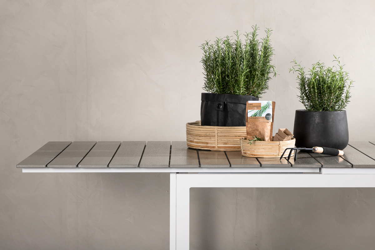 Tavolo da pranzo 'Laxsjö' 229x100cm - Grigio