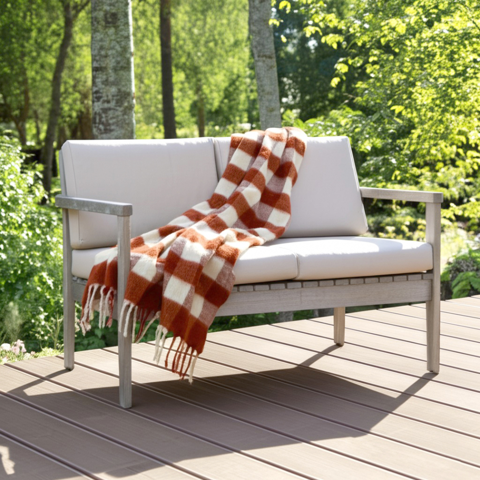 Coperta 'Phoebe' 130x170cm - Rosa