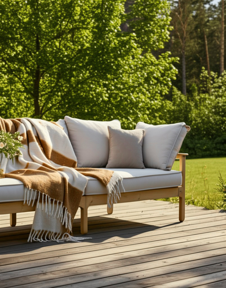 Plaid 'Carrie' 130x170cm - Giallo