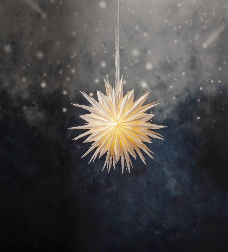 Stella di Natale 'Cloud' - Bianco