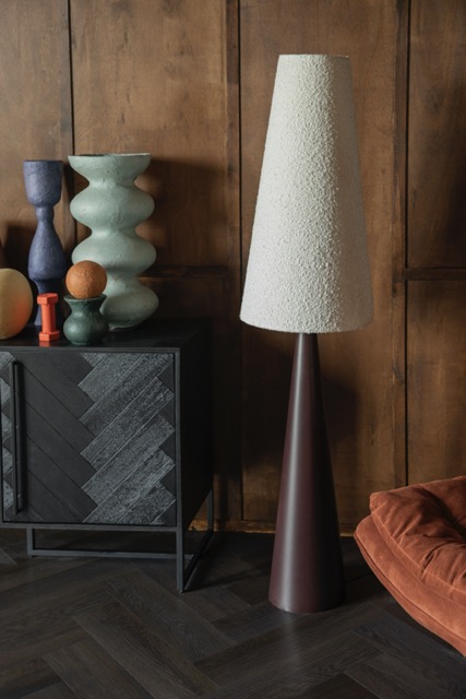 Lampada da terra 'Miki' 41x41 - Beige