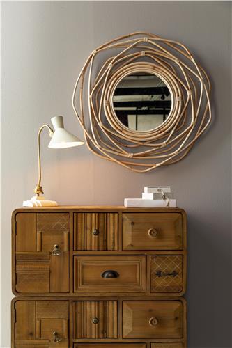 Lampada da tavolo 'Gaia' - Naturale