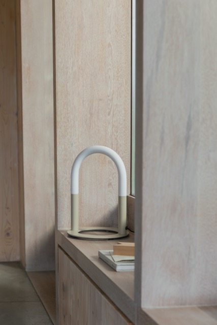 Lampada da tavolo 'Arch' 25x25 - Beige