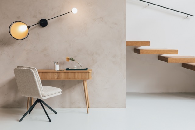 Applique 'Sirius' 28x35 - Nero