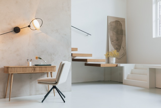 Applique 'Sirius' 28x35 - Nero