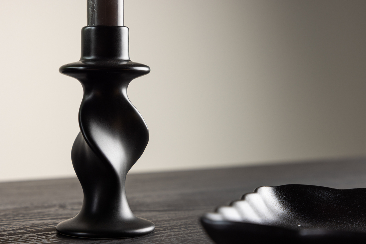 Candelabro 'Brooks' - Nero