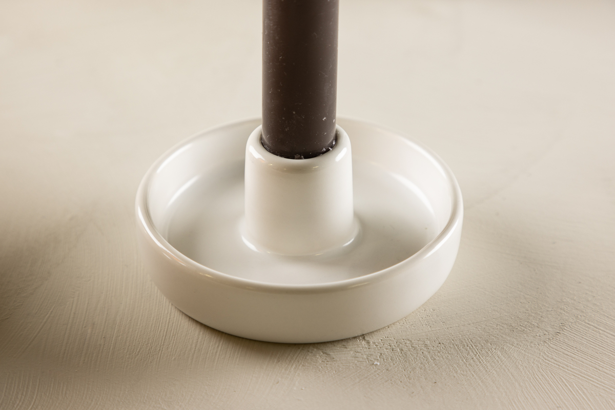 Candelabro 'Arno' - Bianco