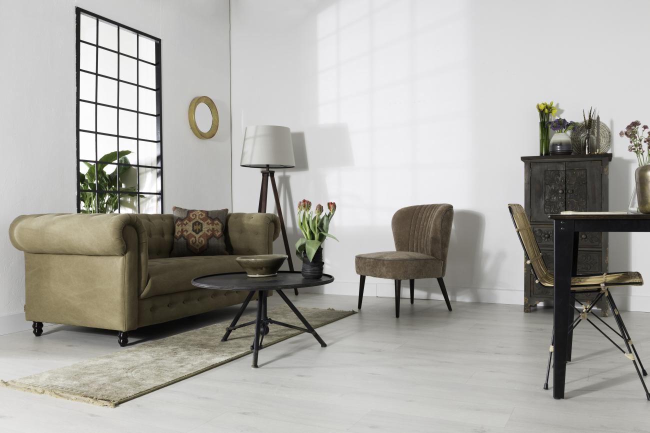 Tappeto 'Shisa' 67x245 - Foresta/Beige