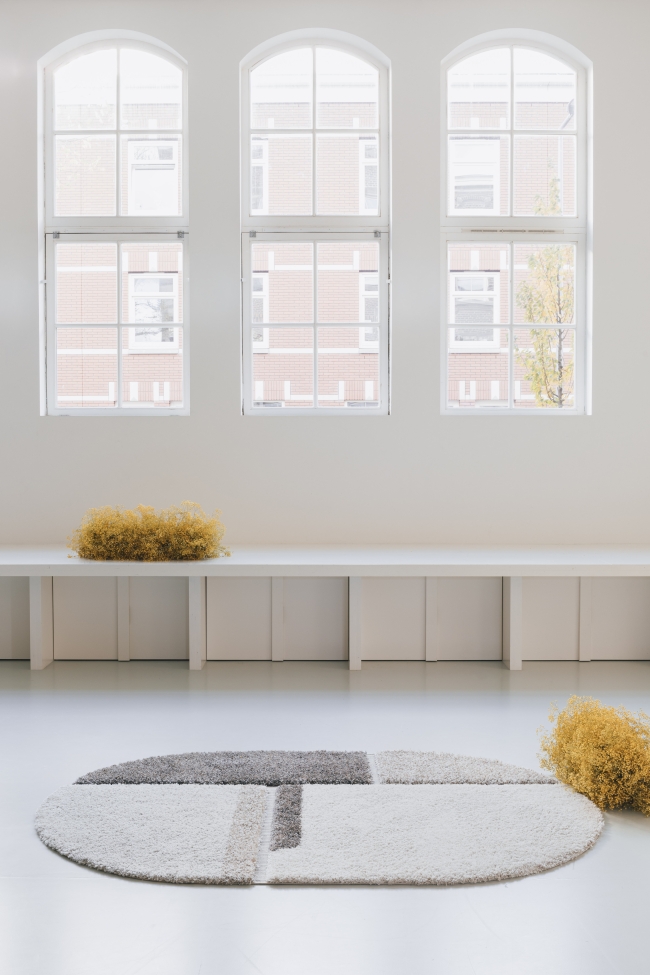 Tappeto in lana 'Zest' 200x290cm - Grigio