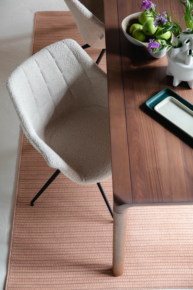 Tappeto in lana 'Waves' 170x240cm - Arancione