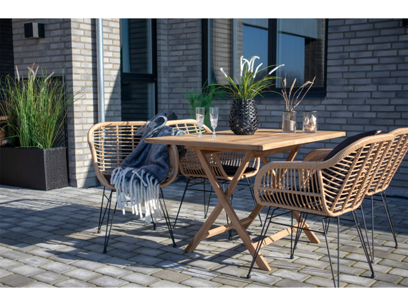 Poltrona 'Trieste' - Naturale