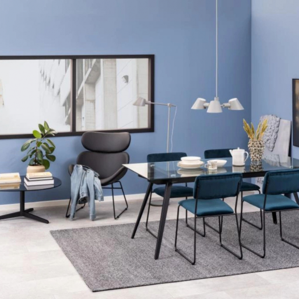 Poltrona 'Hushum' 90cm - Nero