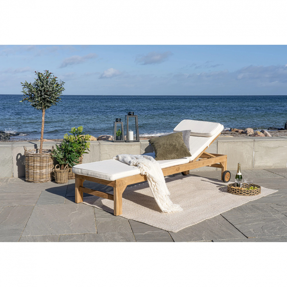 Sedia a sdraio 'Norrahamn' - Naturale