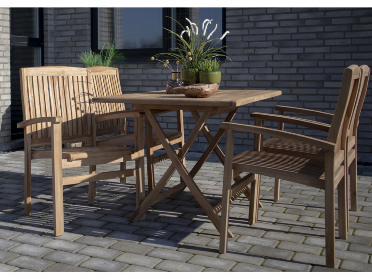 Tavolo da giardino 'Oviedo' 120x80cm - Rovere