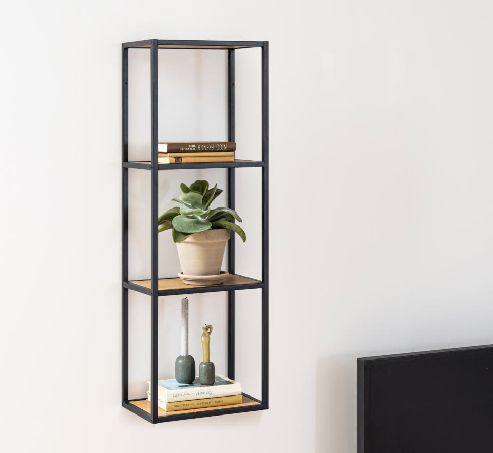 Mensola 'Hydra' 24cm - Nero