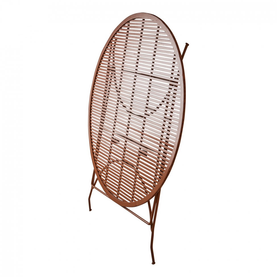 Tavolo 'Visby' Rotondo 100cm - Arancione