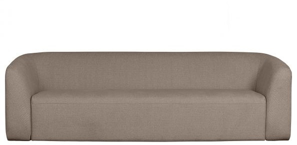 Divano 'Sloping' - Marrone Chiaro