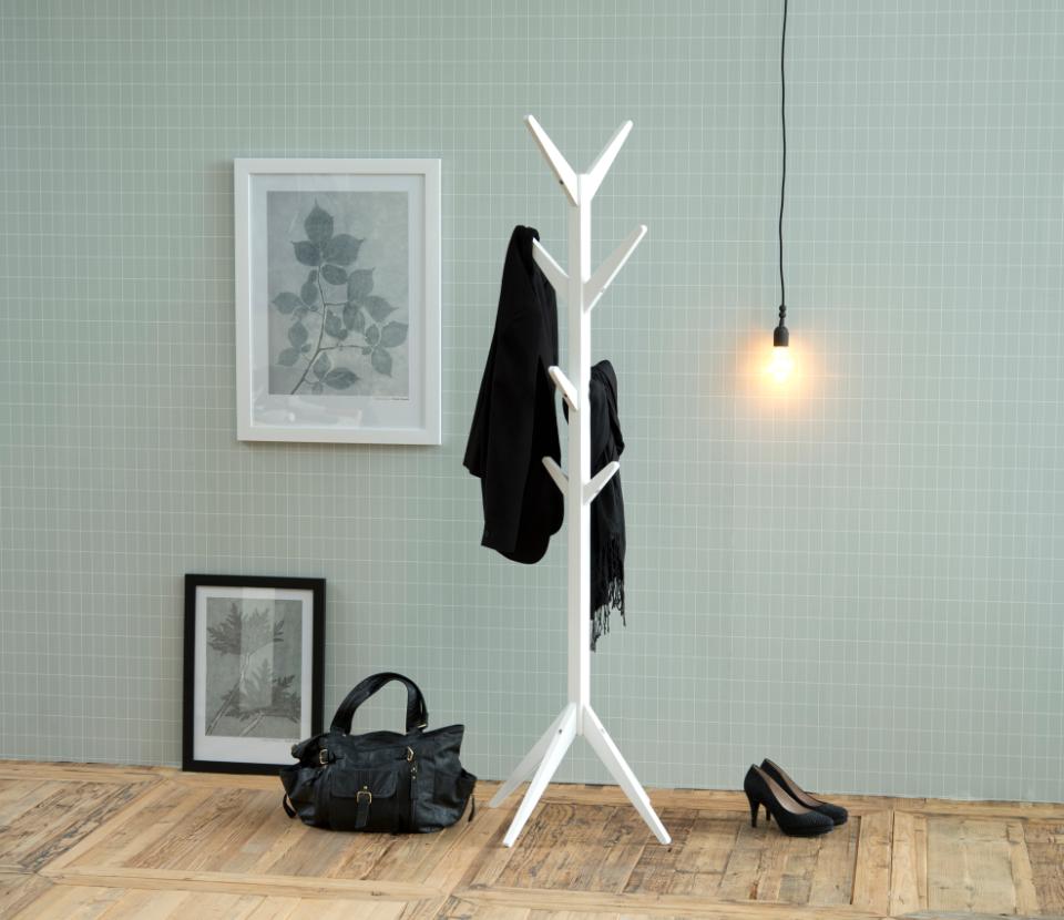 Appendiabiti 'Lotorp' - Bianco