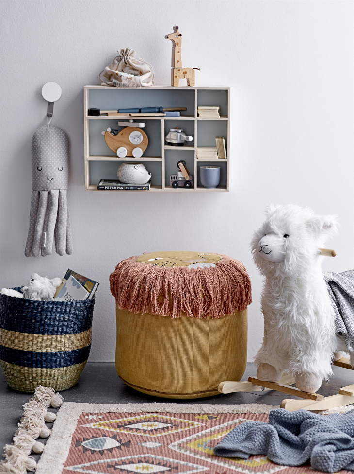 Cavallo a dondolo 'Rocking Lama' - Bianco