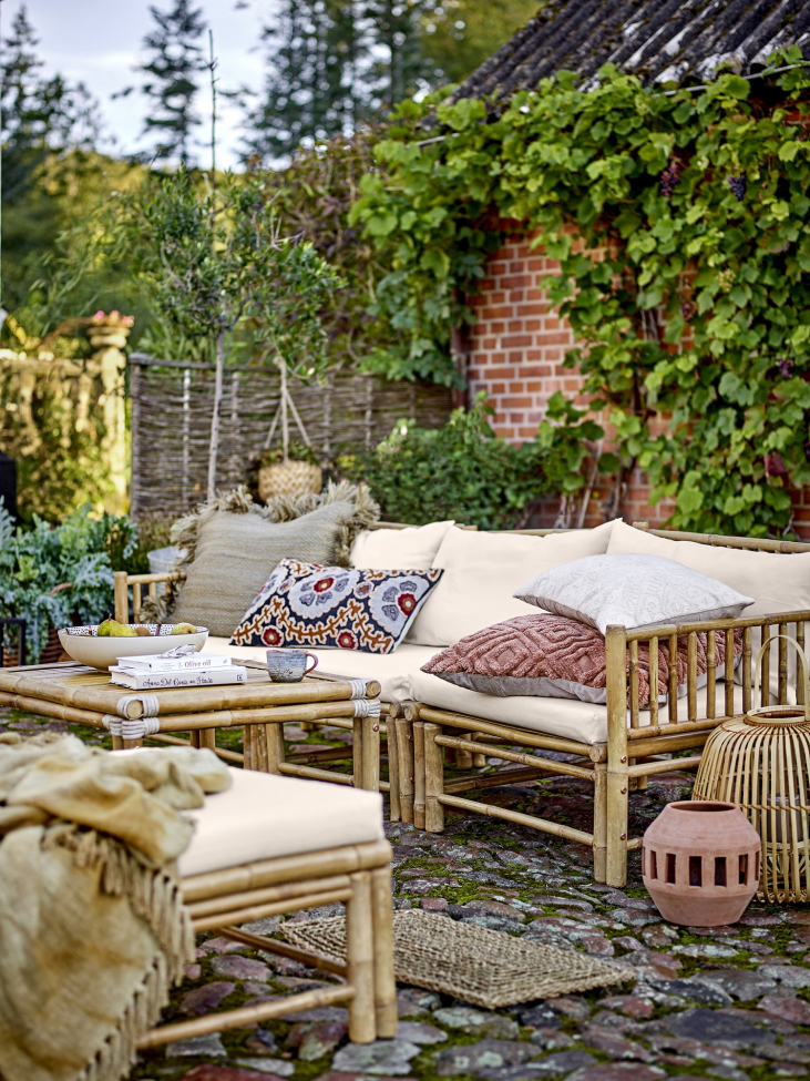 Puff Modulare 'Korfu' - Bambù