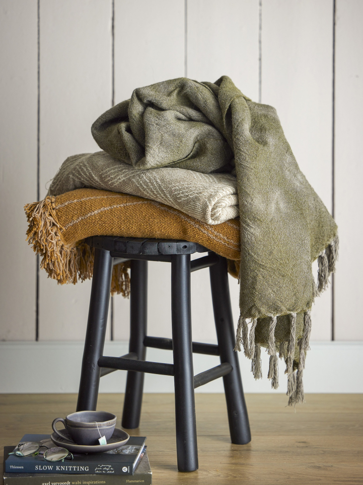 Puff 'Bilbo' 30cm Rotondo - Nero