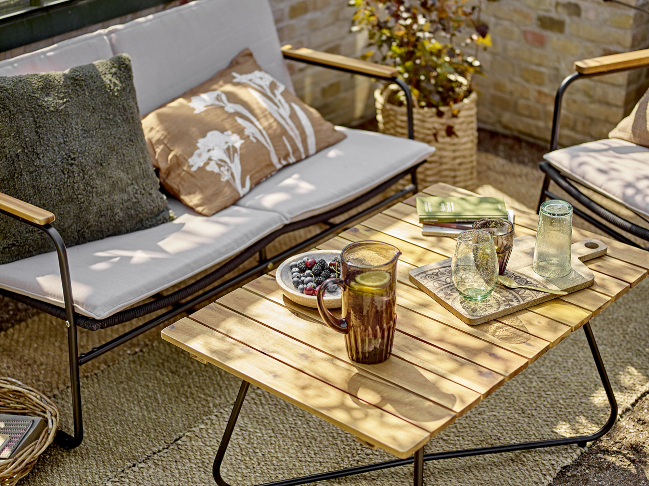 Tavolo 'Hampton' - Marrone