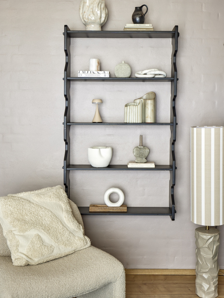 Lampada da terra 'Jani' - Colore naturale