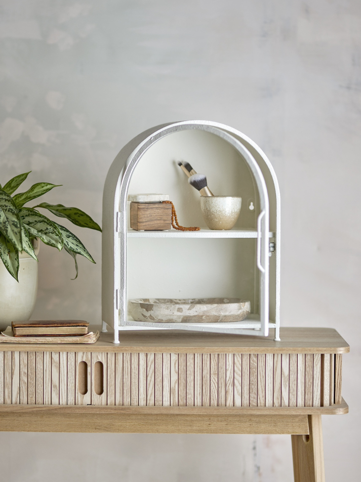 Mobile 'Soria' – Bianco/Metallo