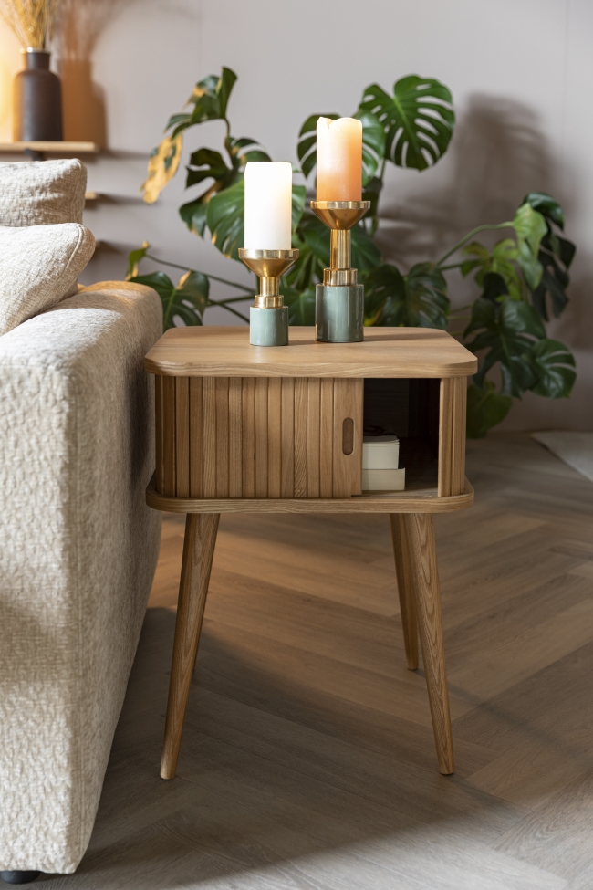 Portacandele 'Glam' - Verde