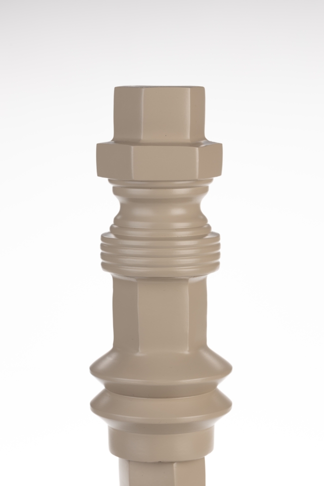 Portacandele 'Totem' - Beige