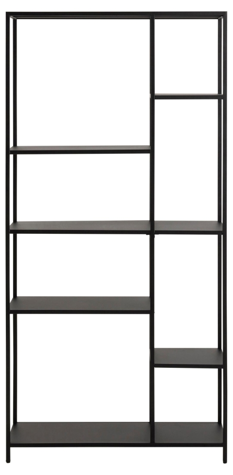 Libreria 'Newcastle' 165cm - Nero