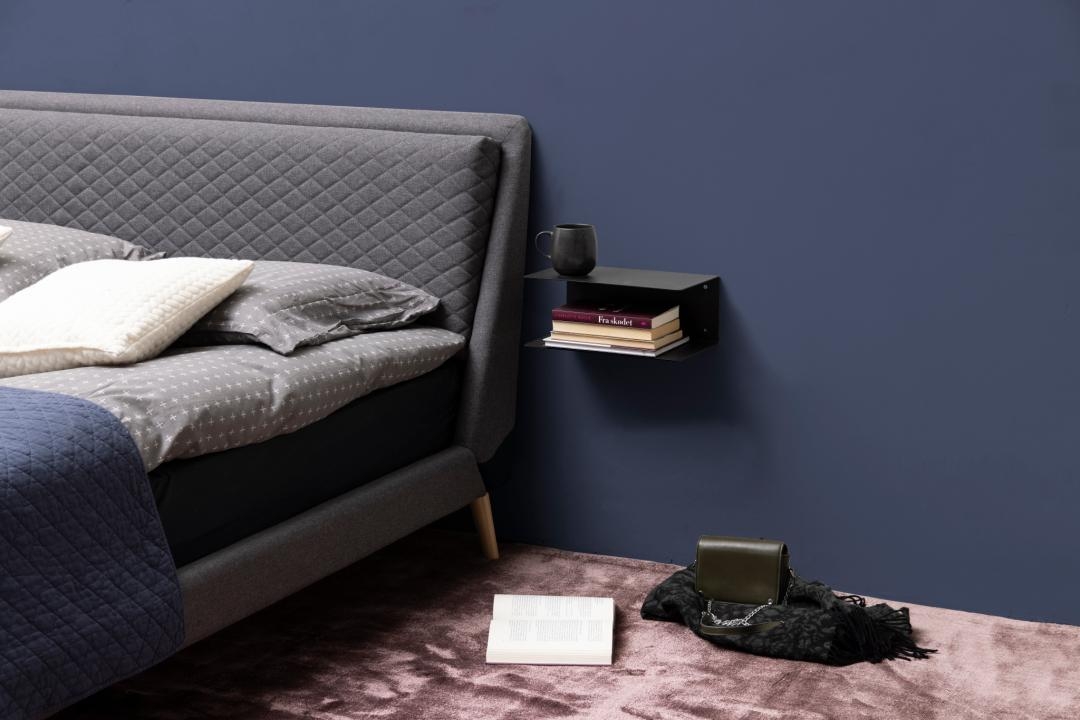 2-pack Mensola da parete 'Joliet' - Nero