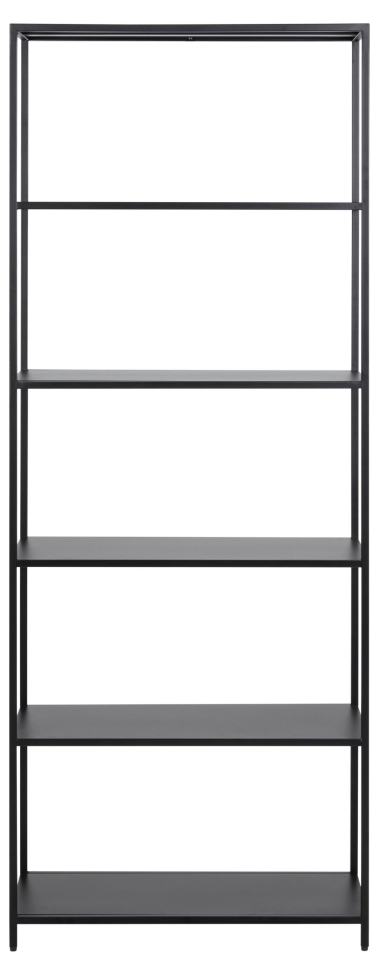 Libreria 'Newcastle' 185cm - Nero
