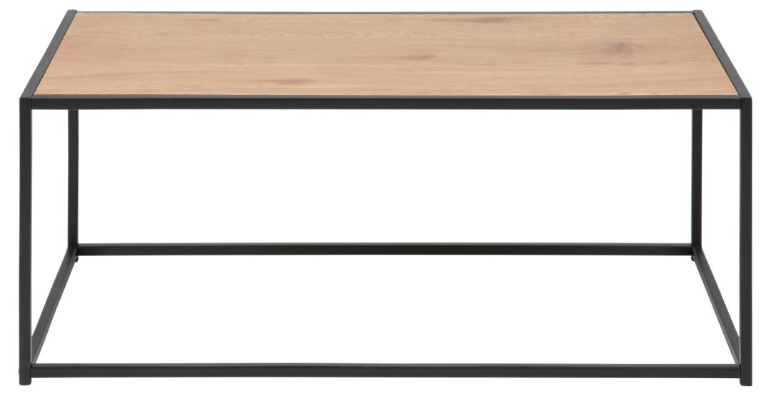 Tavolino 'Hydra' 100cm - Naturale/Nero