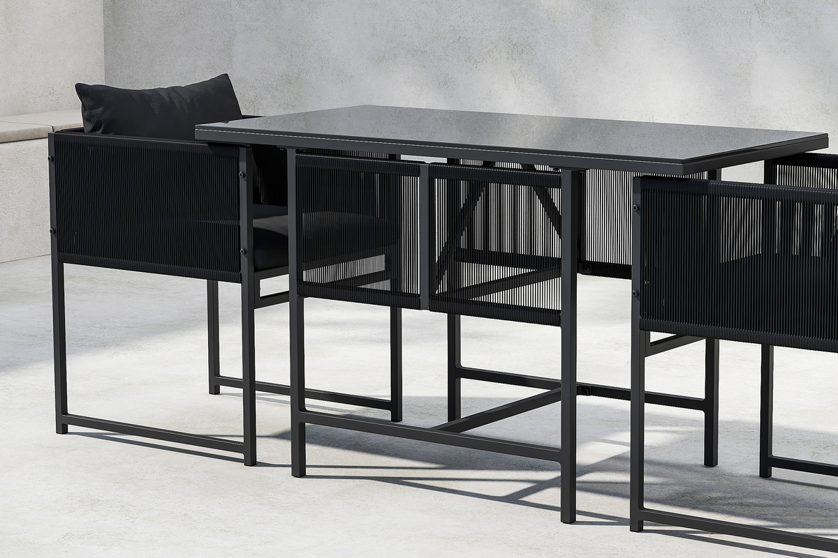 Gruppo di tavoli 'Cala' - Nero