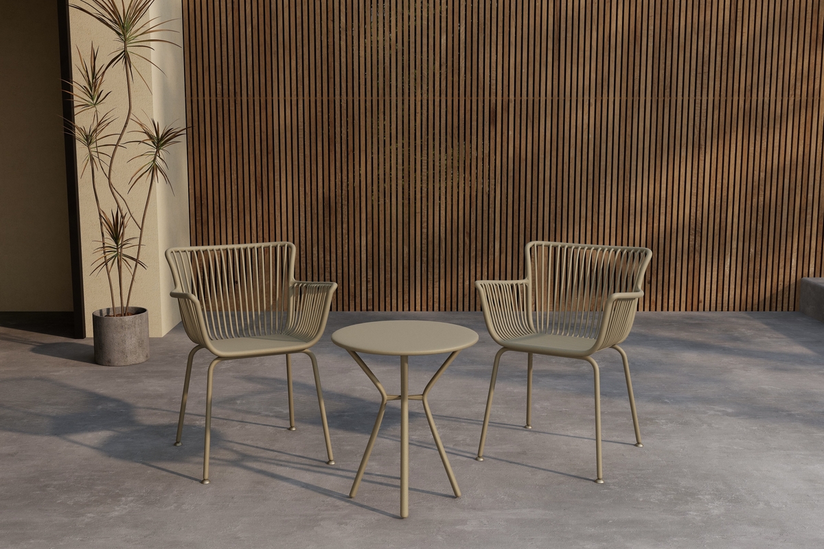 Set da caffè 'Sifnos' – Beige