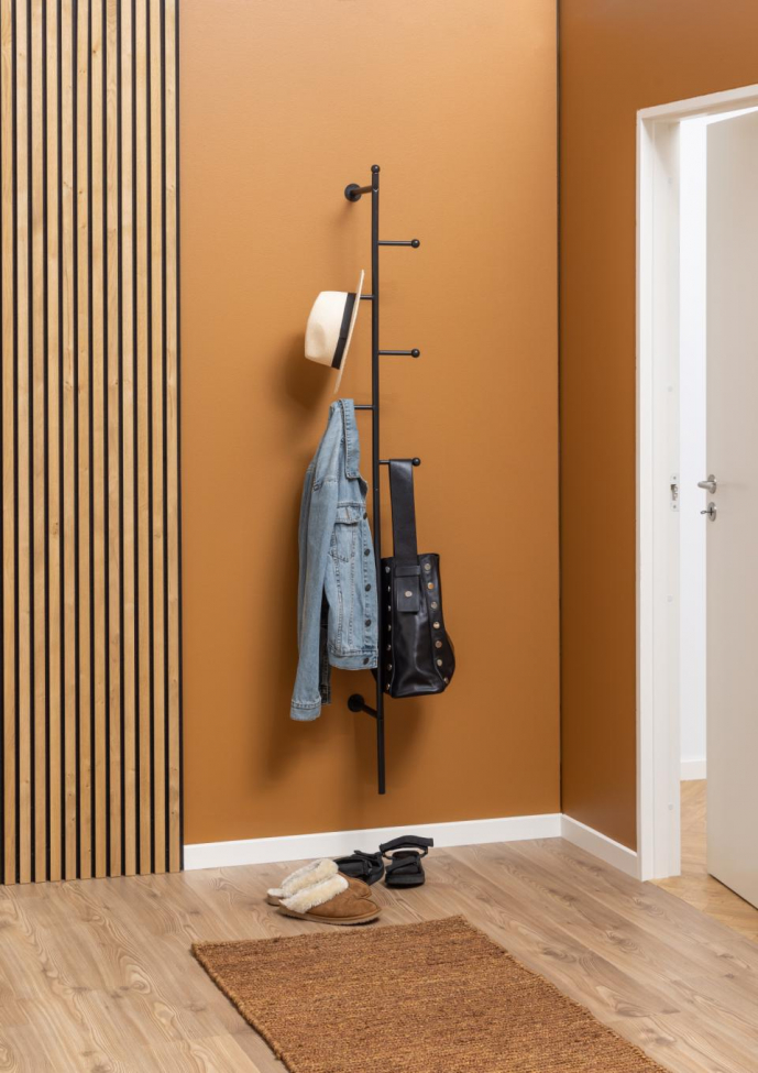 Appendiabiti 'Ljusdal' 24cm - Nero