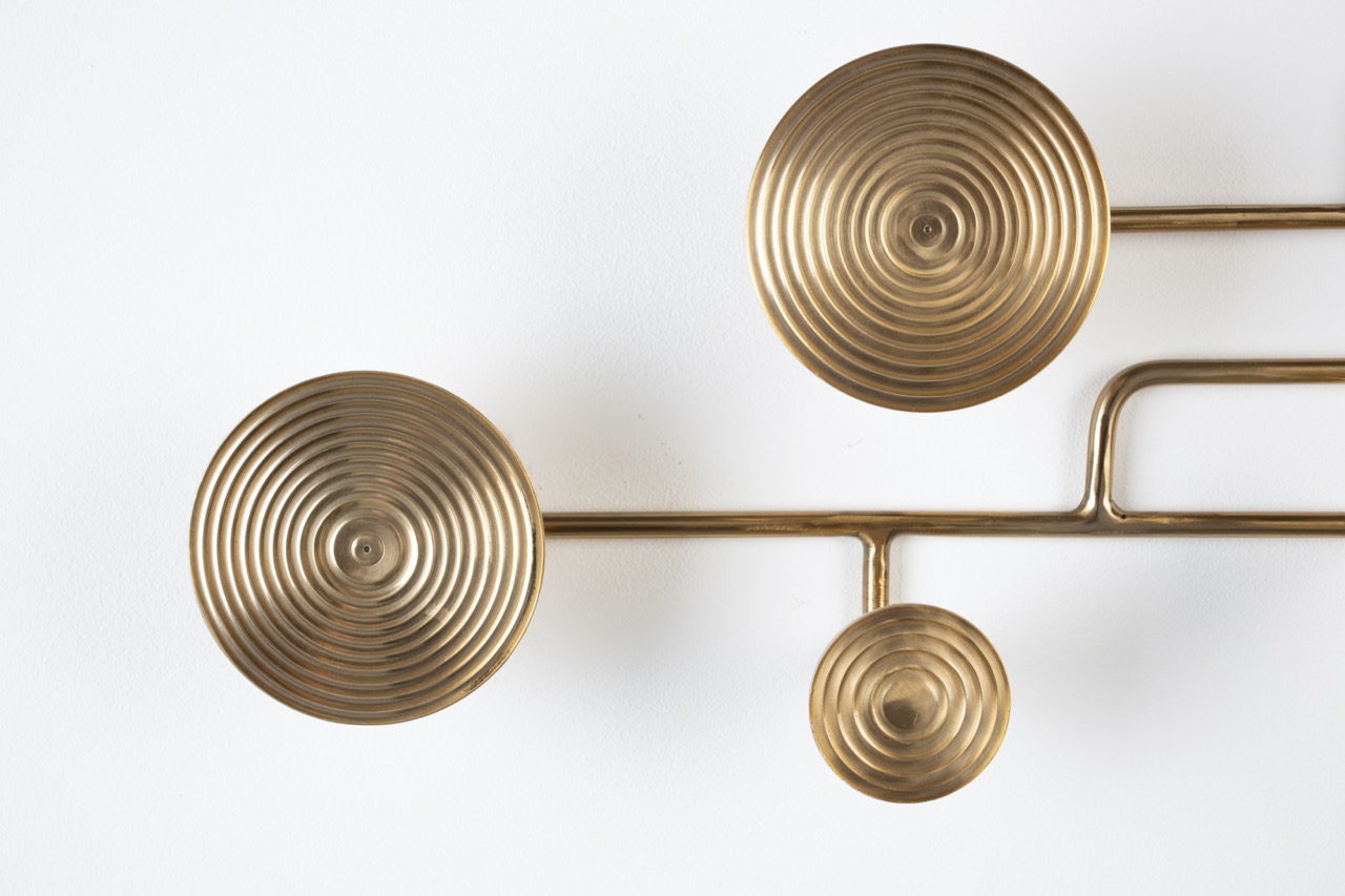 Ganci da parete 'Hypnotising' - Oro