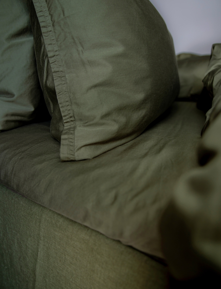 Lenzuolo 'Soul' 160x270 - Verde