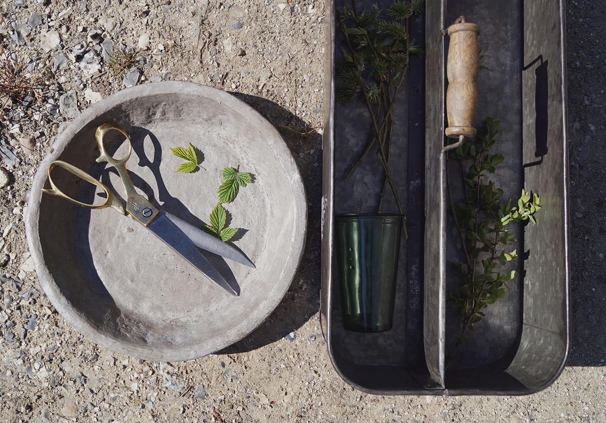 Scatola di ferro 'Agustin' - Grigio