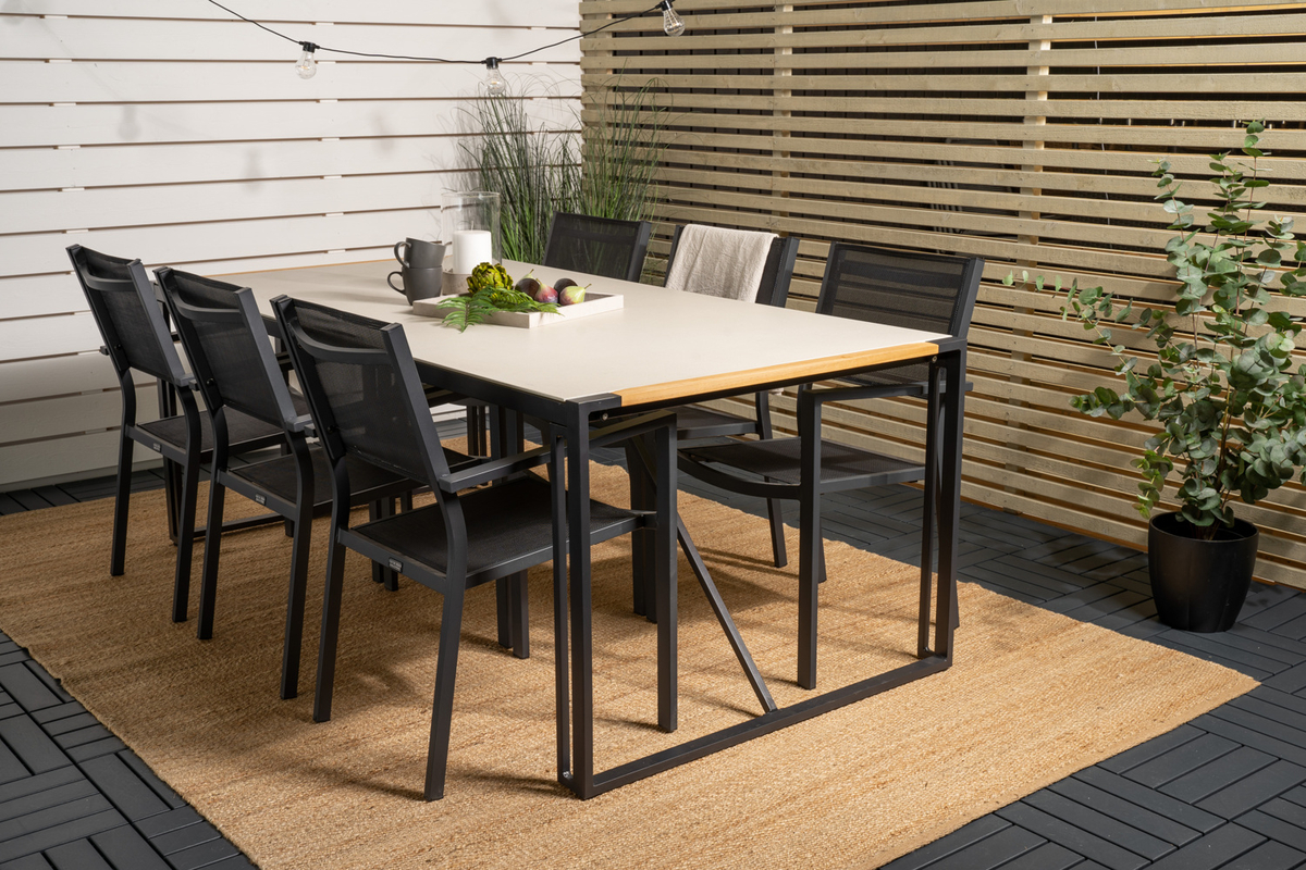 Gruppo di tavoli 'Umeå' - Nero
