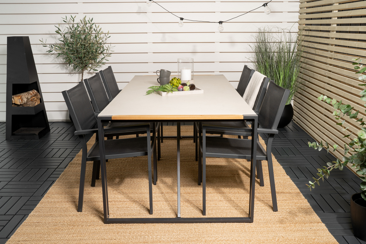 Gruppo di tavoli 'Umeå' - Nero