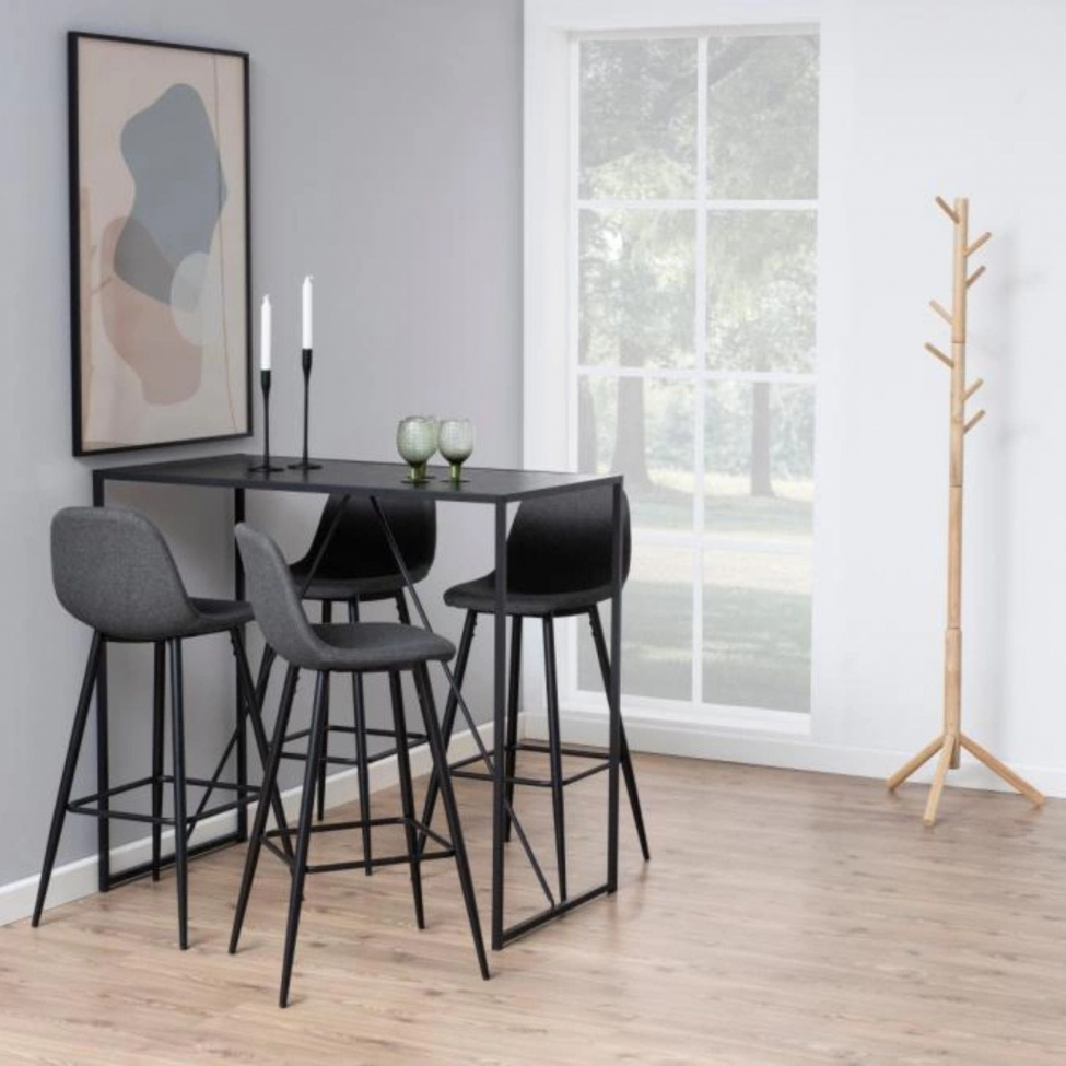 Sgabello 'Soller' - Grigio chiaro