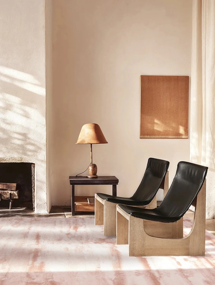 Tappeto a pelo lungo 'Aranga Super Soft Fur' - Rosa