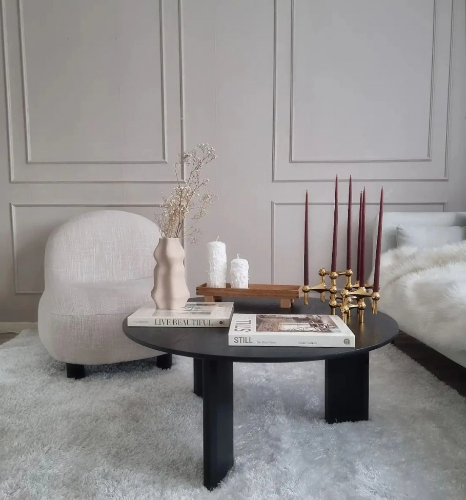 Tappeto 'Cosy' - Bianco